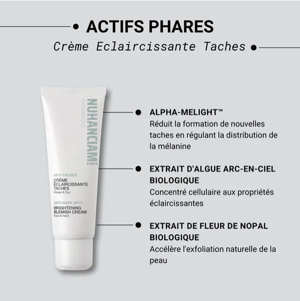 Crème Éclaircissante Taches - Nuhanciam