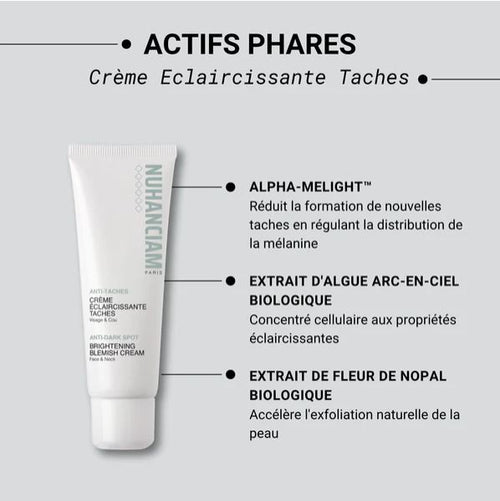Crème Éclaircissante Taches - Nuhanciam