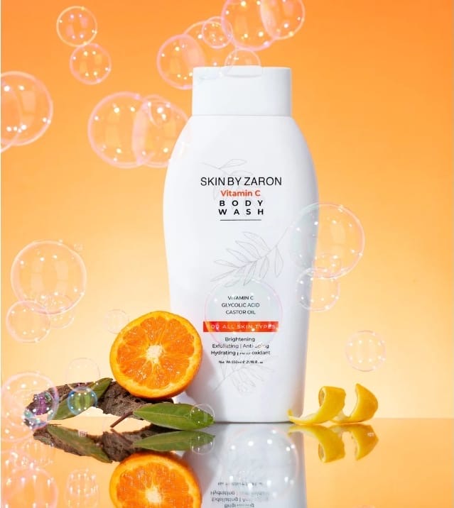 Gel douche à la vitamine C de Zaron